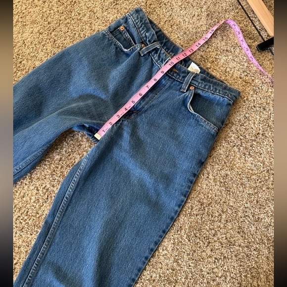 Vintage Levi’s 550 High Waisted Relaxed Fit Tapered Leg Jeans Orange Tab 
Sz 29 - Picture 10 of 12